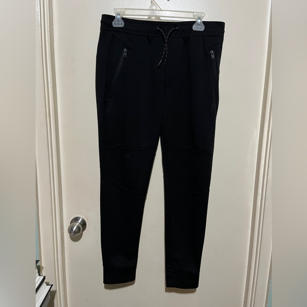 AEROPOSTALE MENS BLACK MEDIUM JOGGERS